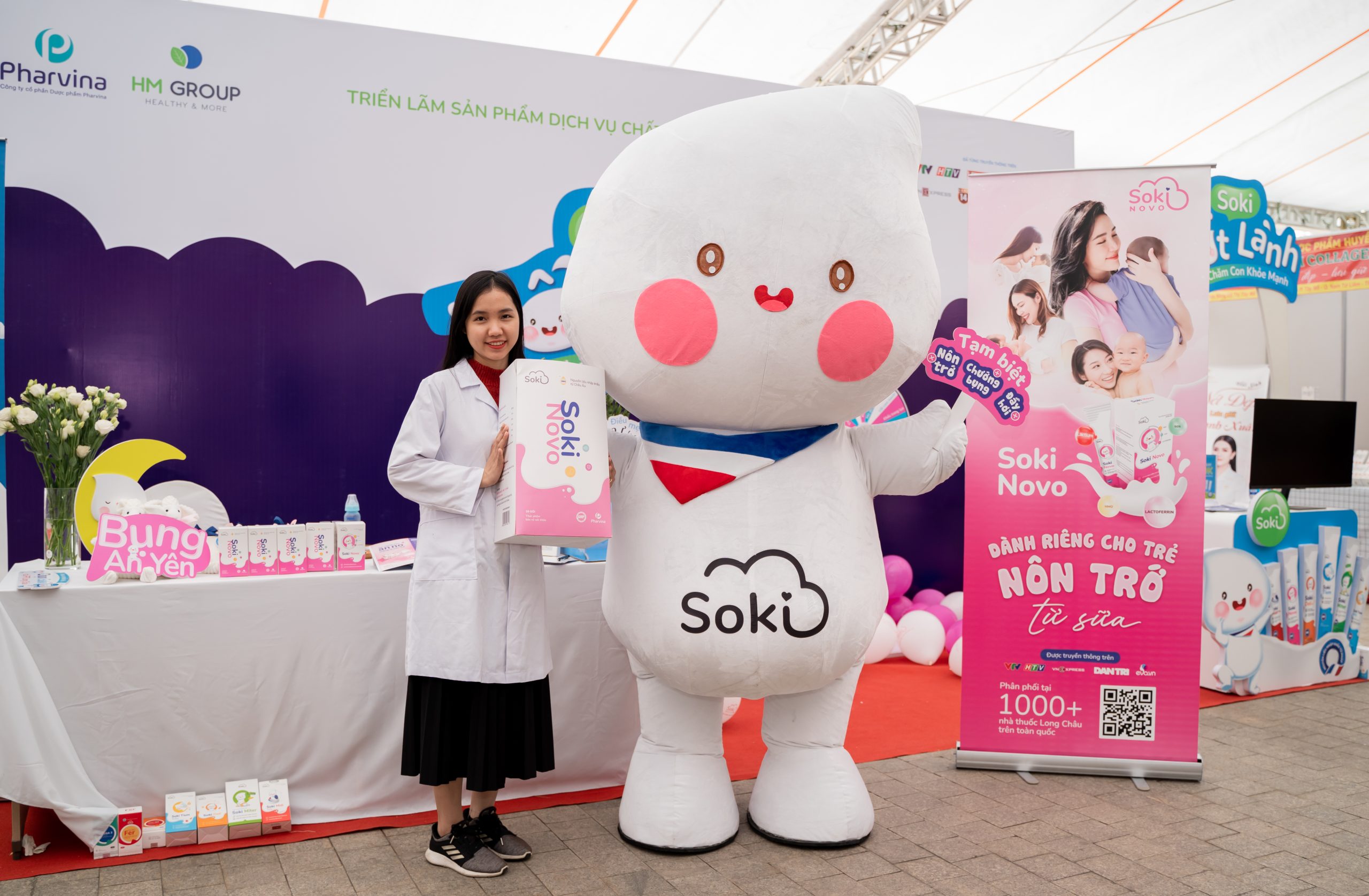 Soki Novo xuất hiện trong triển lãm dịch vụ sản phẩm chất lượng cho phụ nữ, mẹ và bé